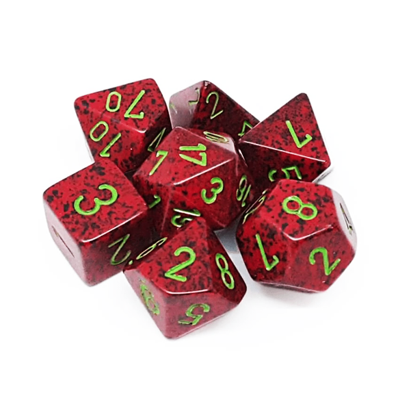 Speckled – Polyhedral Strawberry™ 7-Die Set