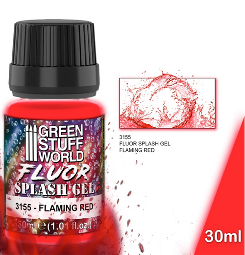 Green Stuff World: Splash Gel - Flaming Red