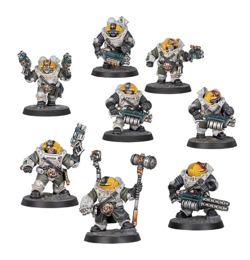 Necromunda: Ironhead Squat Prospectors Gang