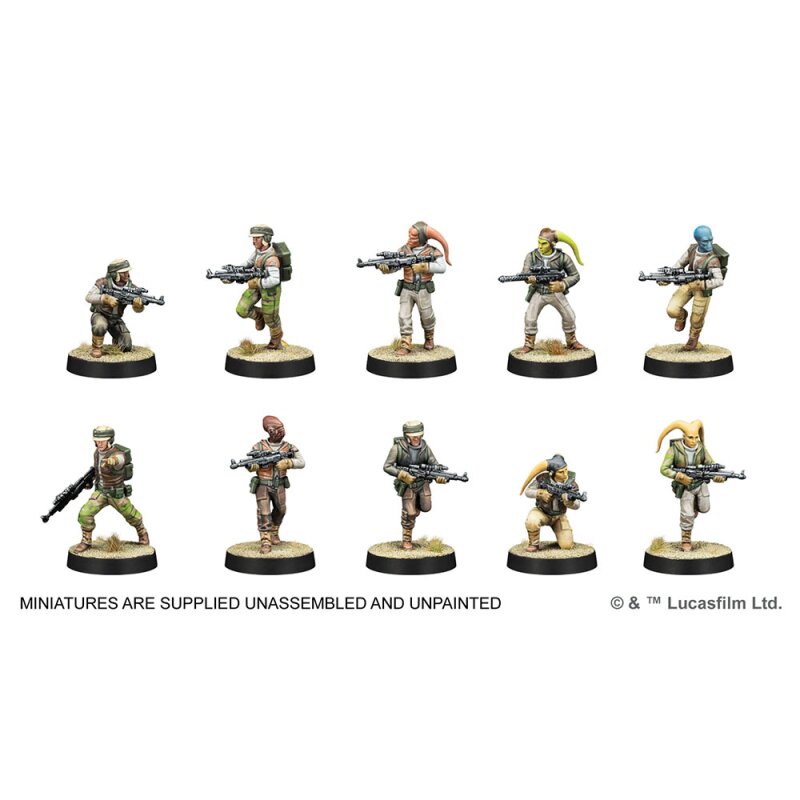 Star Wars Legion - Rebel Troopers