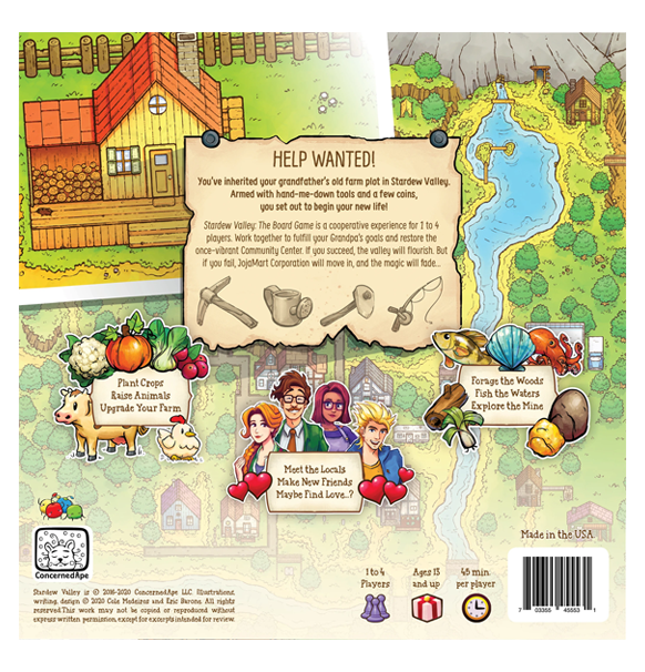 Stardew Valley: The Board Game