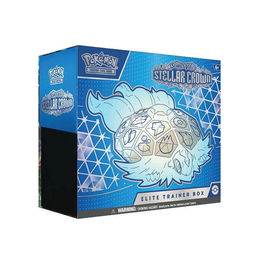 Pokemon Scarlet & Violet 7 - Stellar Crown - Elite Trainer Box - Terapagos