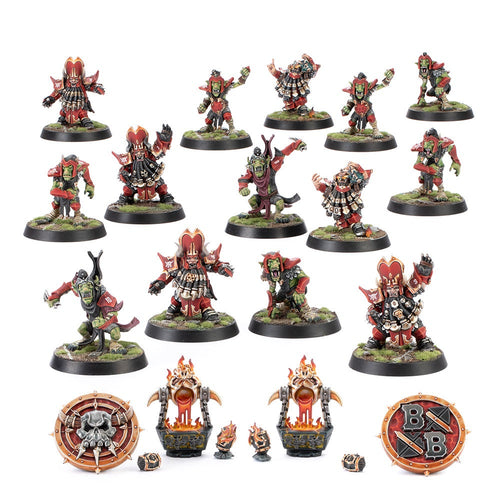 Blood Bowl: Chaos Dwarf Team - The Zharr-Naggrund Ziggurats