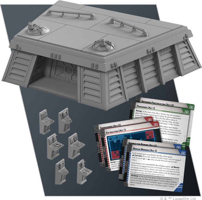 Star Wars Legion - Imperial Bunker (Battlefield Expansion)