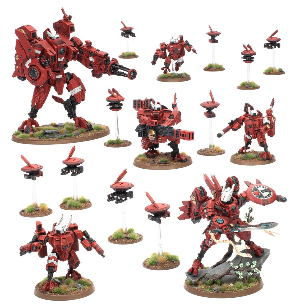 Warhammer 40k: T'au Empire - Farsight Cadre - Battleforce
