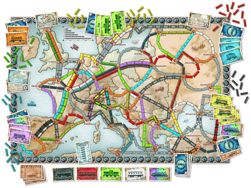 Ticket To Ride Europe (Dansk)