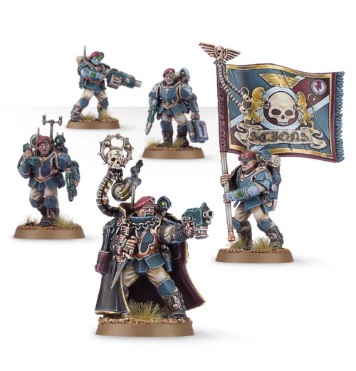 Warhammer 40k: Astra Militarum - Tempestus Scions