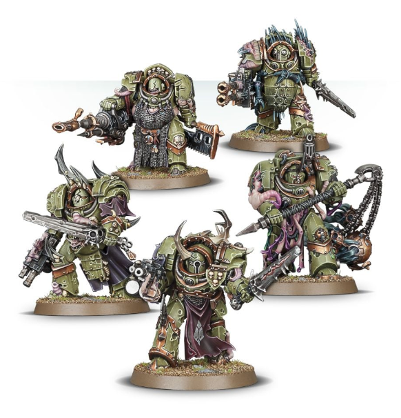 Warhammer 40k: Death Guard - Blightlord Terminators