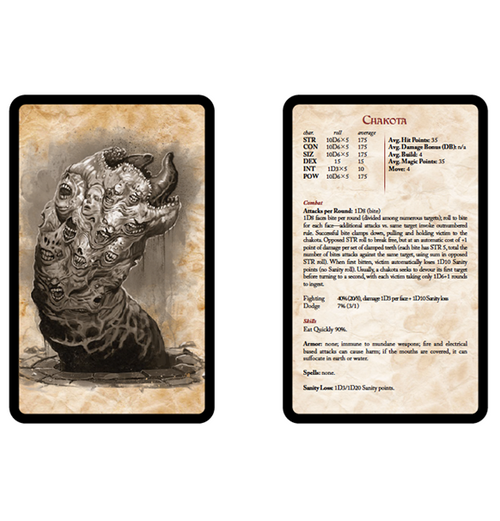 Call of Cthulhu RPG: The Malleus Monstrorum Keeper Deck (Eng)