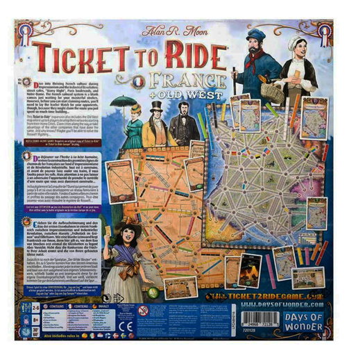 Ticket To Ride Map Coll. #6 (France)