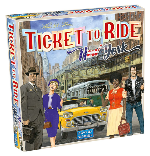 Ticket to Ride - New York (Dansk)