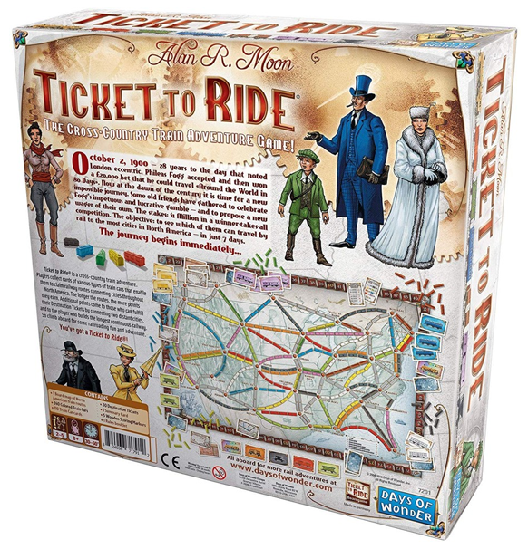 Ticket To Ride USA (Dansk)