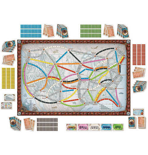 Ticket To Ride USA (Dansk)