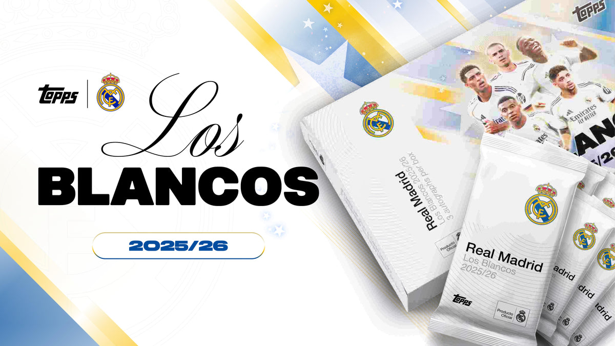 Topps Real Madrid Los Blancos 2025/26 – Spilforsyningen