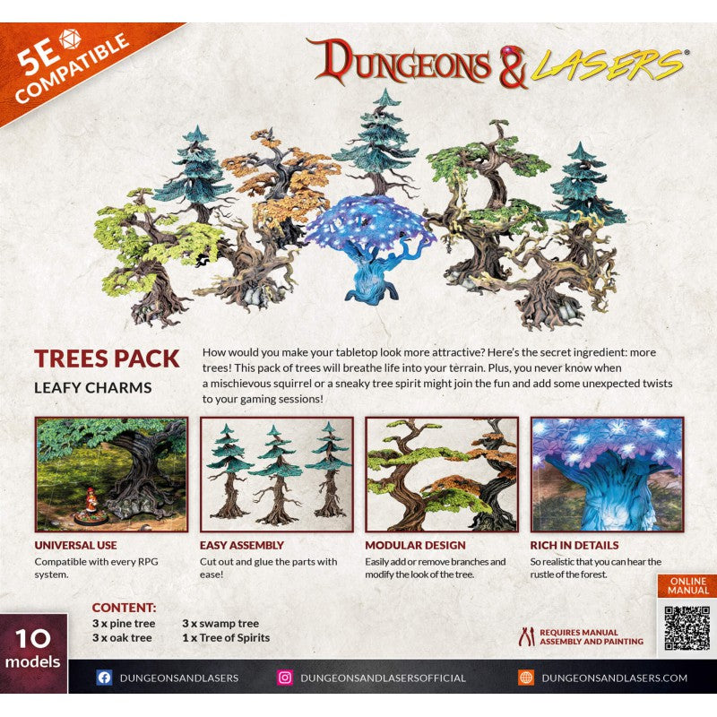 Dungeons & Lasers: Trees Pack