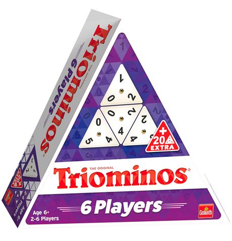 Triominos - 6 Players (Dansk)