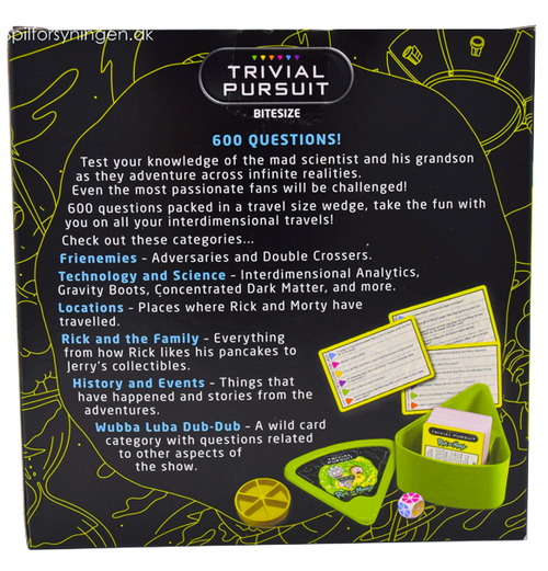 Trivial Pursuit Bitesize Rick and Morty (Eng)