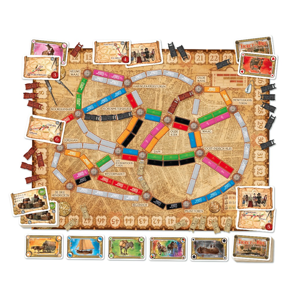 Ticket to Ride - Amsterdam (Dansk)