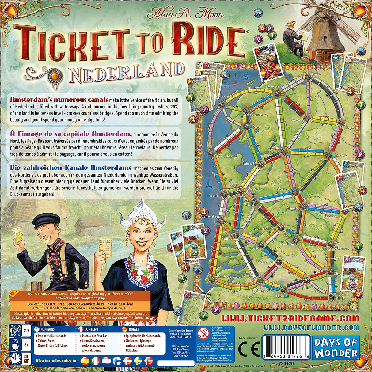 Ticket To Ride - Map Collection #4 (Nederland) (Exp)