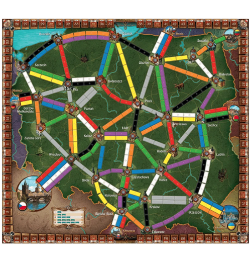 Ticket To Ride Map Coll. #6.5 (Poland) (Eng)