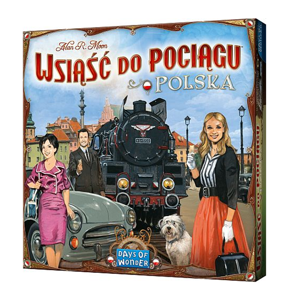 Ticket To Ride Map Coll. #6.5 (Poland) (Eng)(Åbnet)
