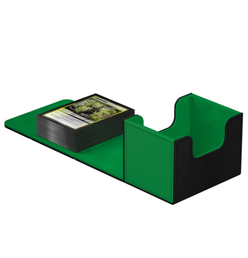 Ultimate Guard: Sidewinder Deck Case 100+ SYNERGY XenoSkin - Black/Green