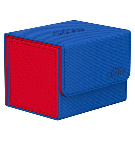 Ultimate Guard: Sidewinder Deck Case 100+ SYNERGY XenoSkin - Blue/Red