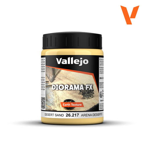 (26217) Vallejo Desert Sand 200ml - Texture Paint