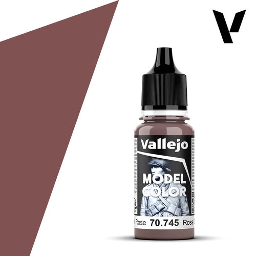 Vallejo Model Color: (70745) Dark Rose 18ml