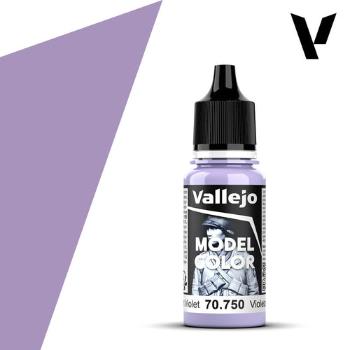 Vallejo Model Color: (70750) Light Violet 18ml