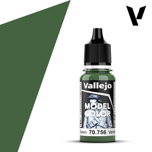 Vallejo Model Color: (70756) Splinter Green 18ml