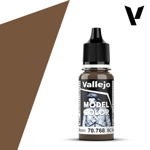 Vallejo Model Color: (70768) Bc Dark Brown 18ml