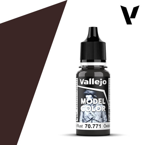 Vallejo Model Color: (70771) Dark Rust 18ml