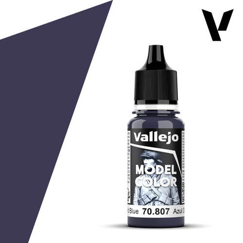 Vallejo Model Color: (70807) Oxford Blue Mat 18ml