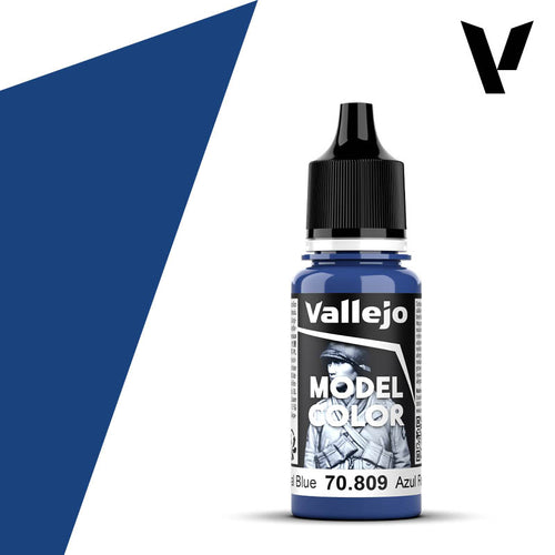 Vallejo Model Color: (70809) Royal Blue Mat 18ml