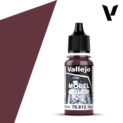 Vallejo Model Color: (70812) Violet Red Mat 18ml