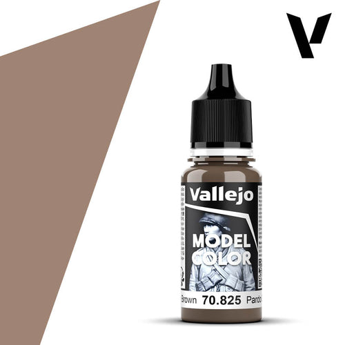 Vallejo Model Color: (70825) German Cam. Pale Brown Mat 18ml