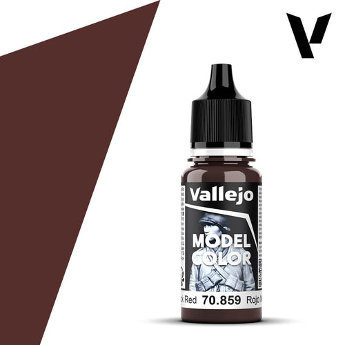 Vallejo Model Color: (70859) Black Red Mat 18ml