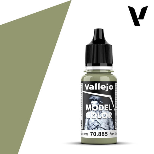 Vallejo Model Color: (70885) Pastel Green Mat 18ml