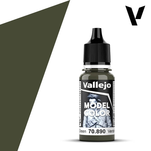 Vallejo Model Color: (70890) Refractive Green Mat 18ml