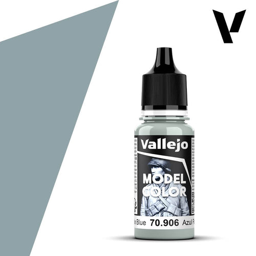 Vallejo Model Color: (70906) Pale Blue Mat 18ml