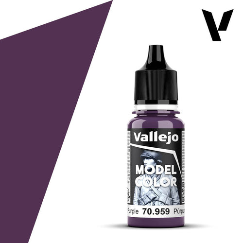 Vallejo Model Color: (70959) Purple Mat 18ml