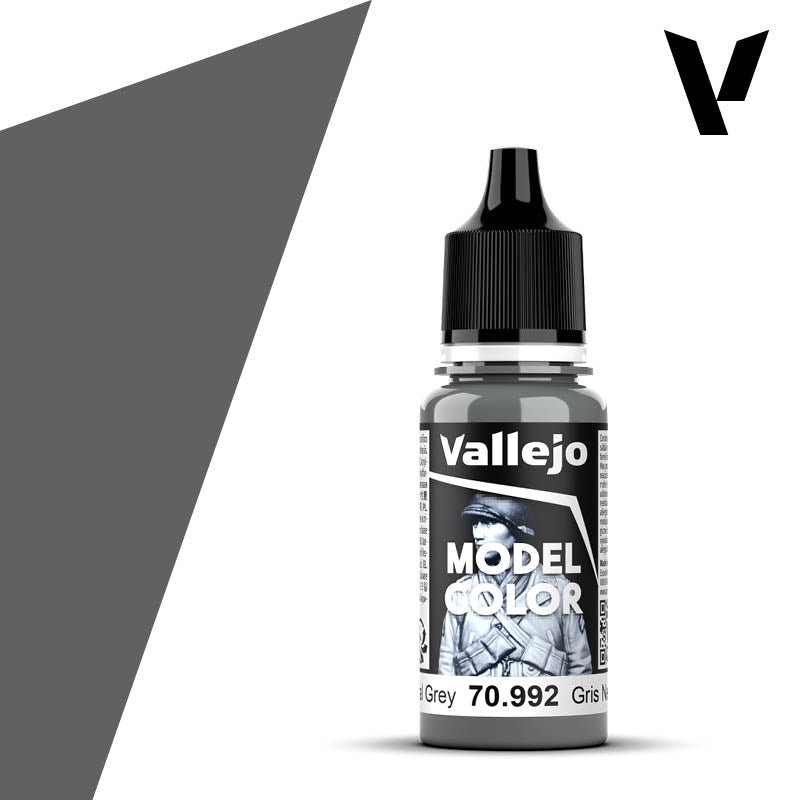 Vallejo Model Color: (70992) Neutral Grey Mat 18ml