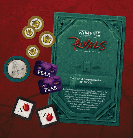 Vampire The Masquerade: Rivals Expandable Card Game - Heart of Europe (Exp) (Eng)