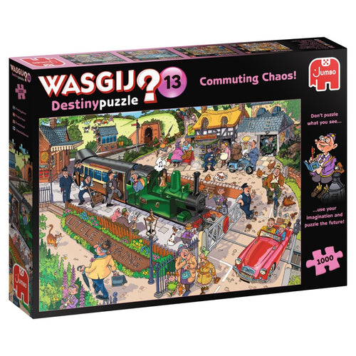 Wasgij Destiny #13: Commuting Chaos! 1000 (Puslespil)
