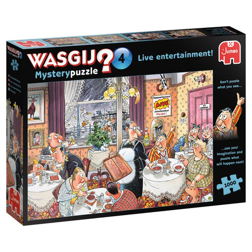 Wasgij Mystery #4: Live Entertainment! 1000 (Puslespil)