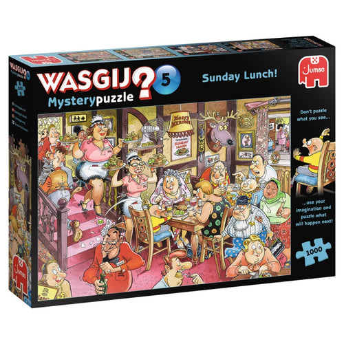 Wasgij Mystery #5: Sunday Lunch! 1000 (Puslespil)