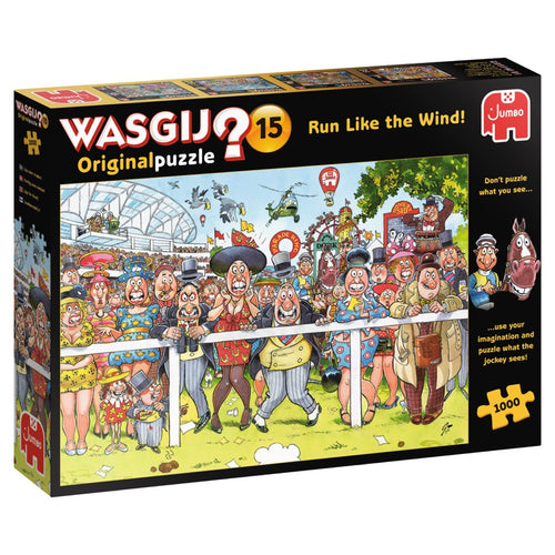 Wasgij Original #15: Run Like the Wind! 1000 (Puslespil)