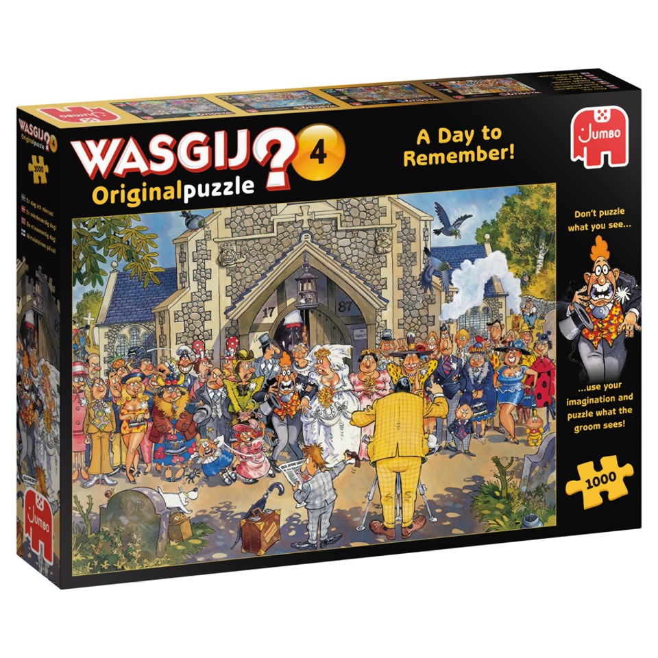 Wasgij Original #4: A Day to Remember! 1000 (Puslespil)