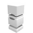 Ultra PRO Satin Tower Deck Box - Arctic White